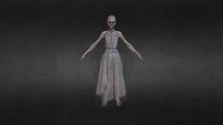 girl_dead_ShKdm 3D Model