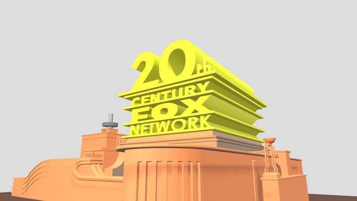 20th Century Fox Network Logo By SLN! Media Grou – Modèle 3D gratuit STL