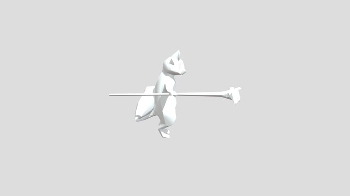 Felyne/Palico 3D Model