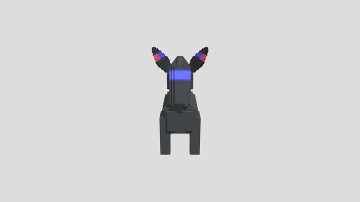Phantom the umbreon 3D Model