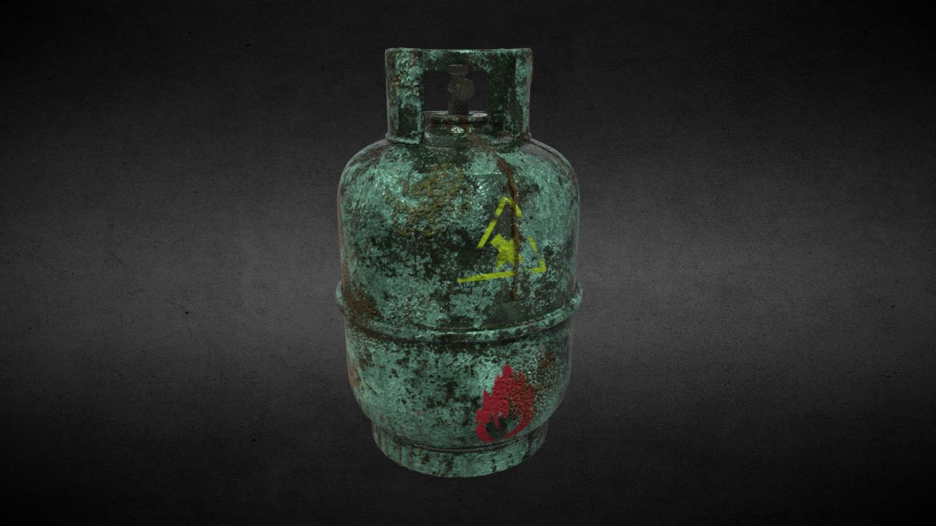 Post Apocalyptic Propane Tank - 3D model by volperellowatercolor ...