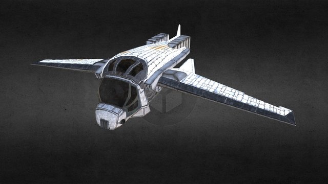 Spaceship 3D Model