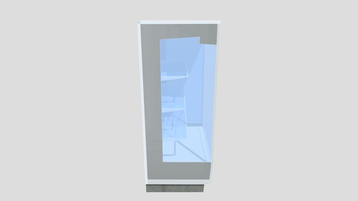 OPEN SHOW CASE 150 3D Model