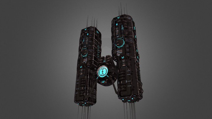 Helios Station 3D Model