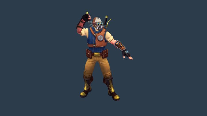 Steampunk Shen 3D Model