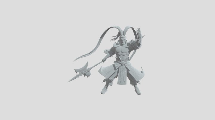 Warrior of Legend lubu 3D Model