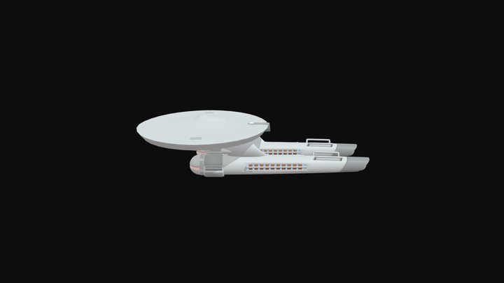Farragut class 3D Model