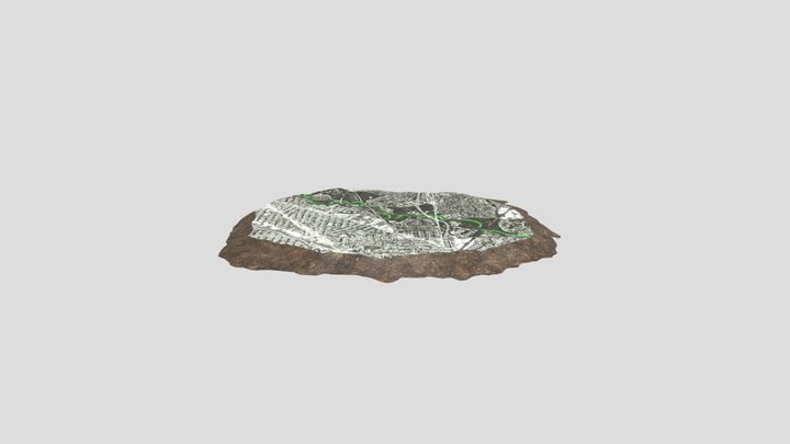 Forest Glen + River 3D Model