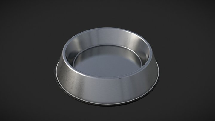 Dog Bowl 3D Model