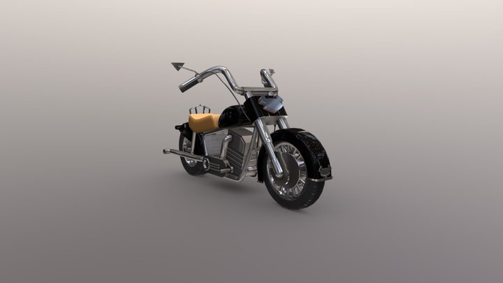 Motorcycle 3D Model