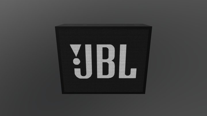 JBL Portable speaker 3D Model