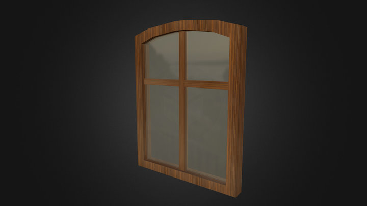Victorian Window 3D Model