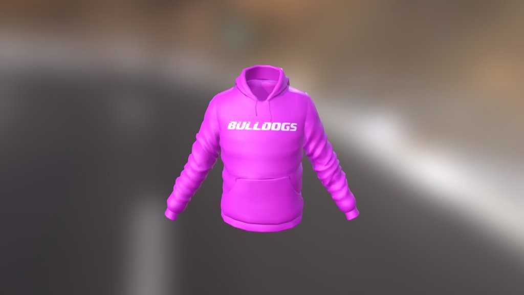 Sweatshirt Toze Bulldog Pink