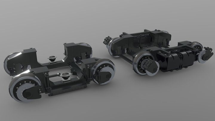 Bogie 3D models - Sketchfab