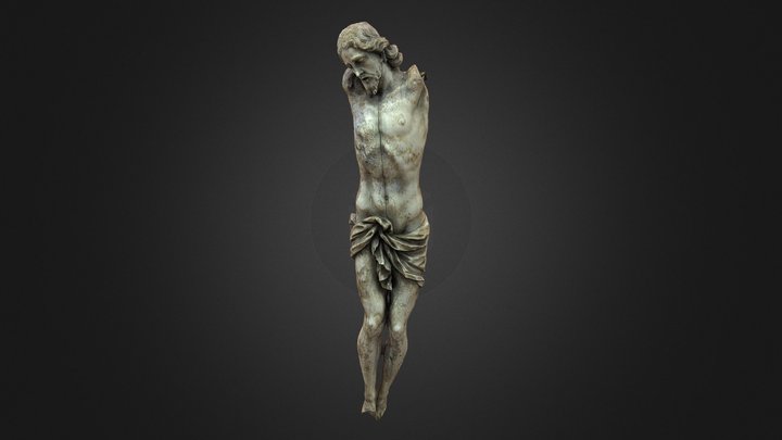 Cristo in avorio 3D Model