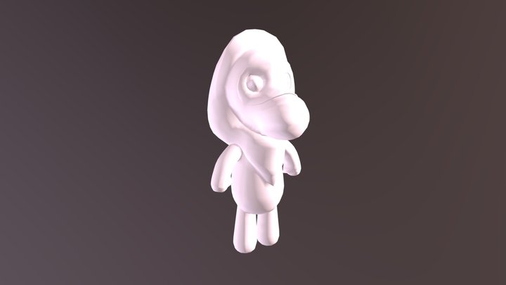 Deep Breath 3D Model