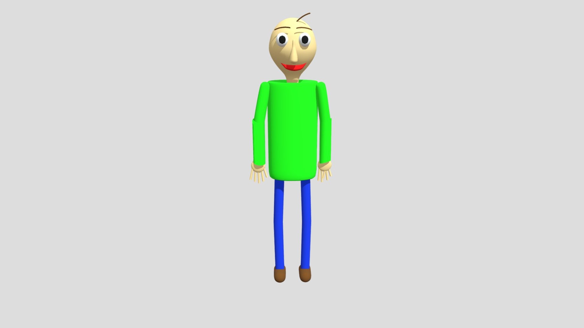 Baldi The Math Teacher DAE - Download Free 3D model by SuperLitLuigi ...