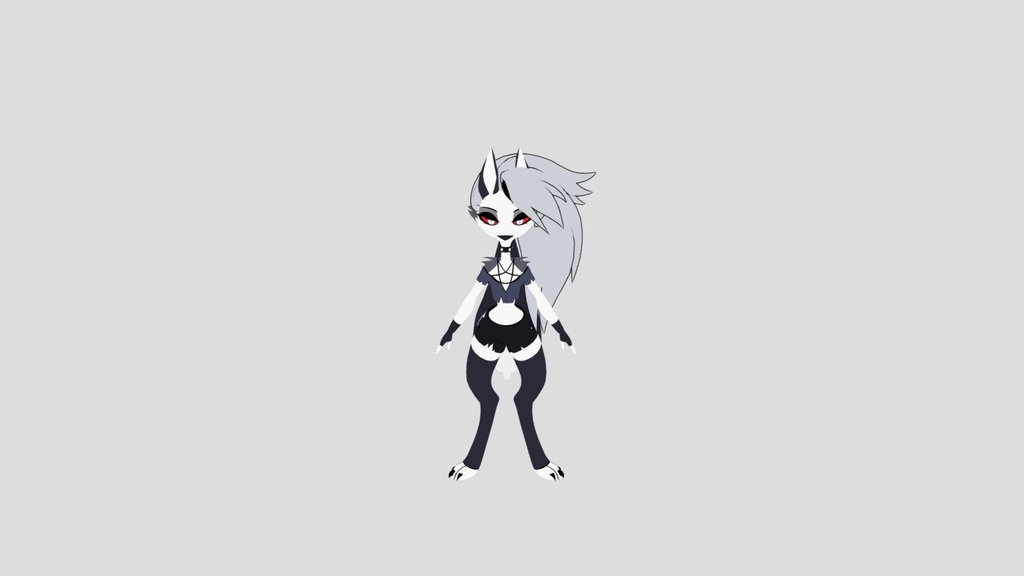 3rd attempt of Modeling Loona