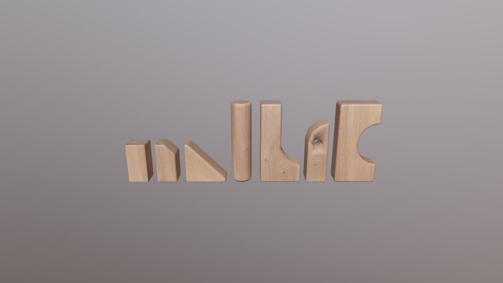 Unitblock Lineup 3D Model