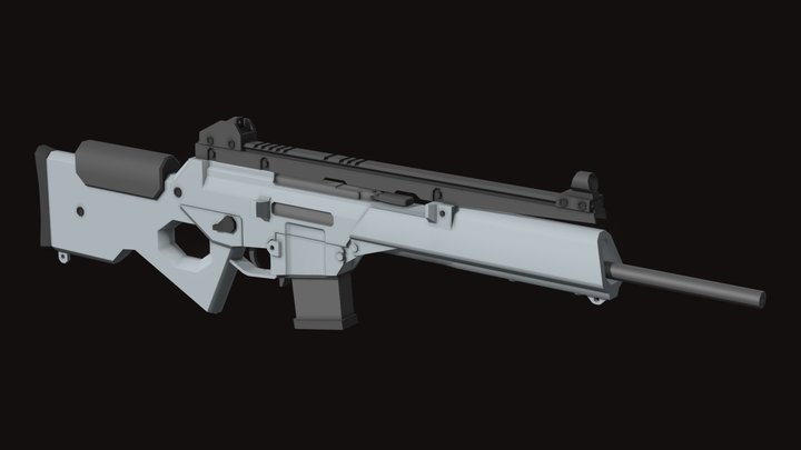 h&k sl8 3D Model