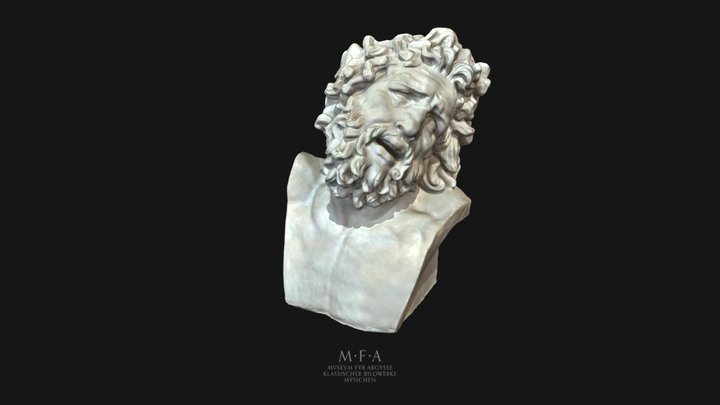 Büste des Laokoon 3D Model