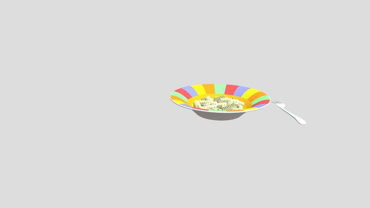 LeksteMakaronaiTunasSakuteSalia 3D Model