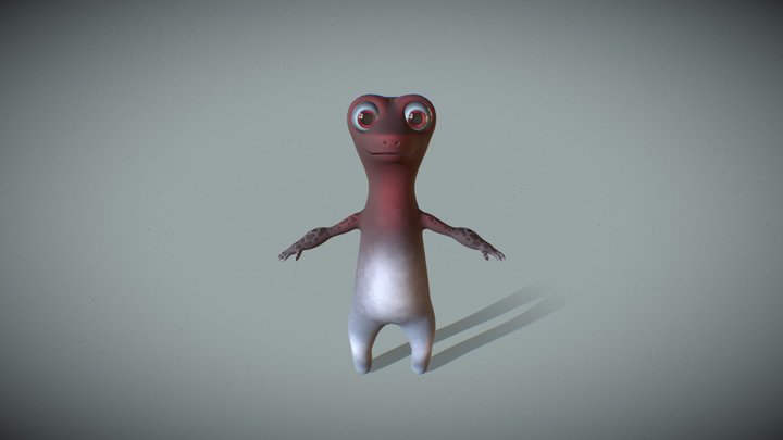 Lizard 3D Model