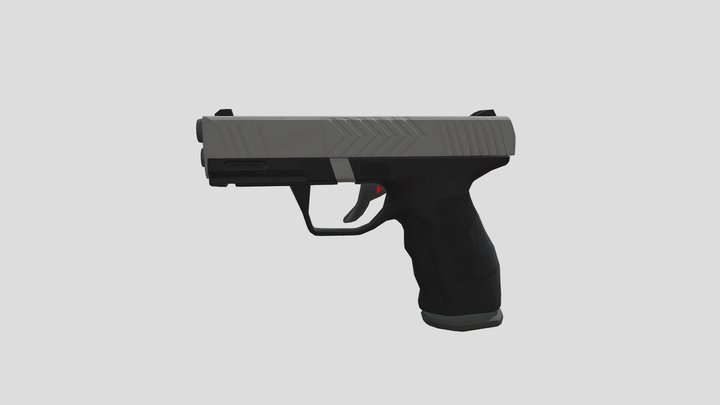 SAR-9 Pistol - Game-Ready 3D Model 3D Model