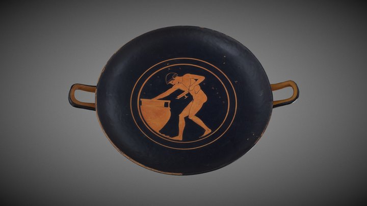 Red-figure Kylix 3D Model