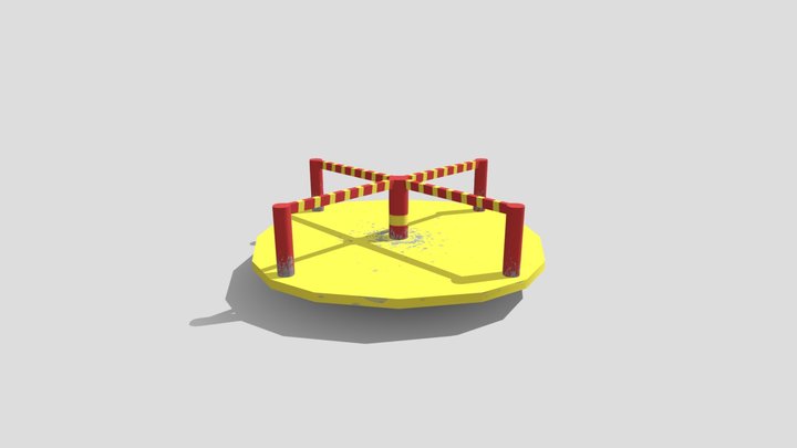 Merry-go-round 3D Model