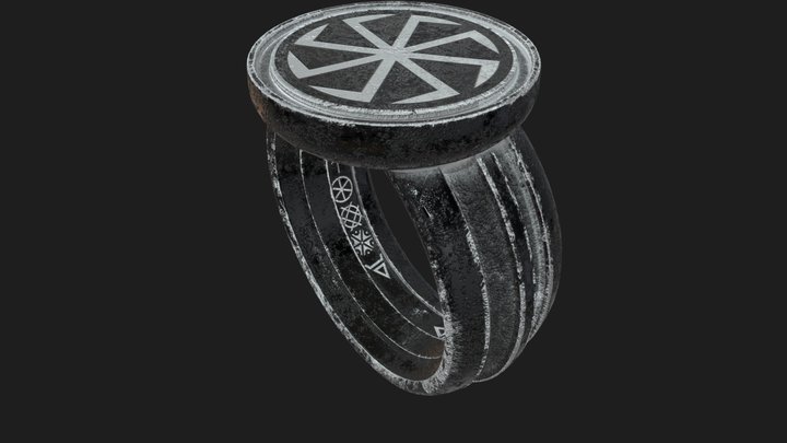 Slavic Ring 3D Model