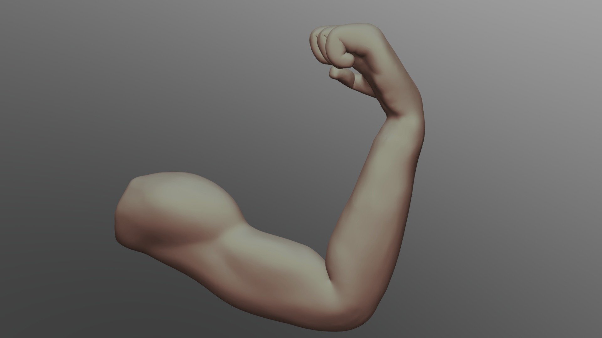 SculptJanuary2019-Day14:Motion:Flexing - 3D model by Mateus Schwaab ...