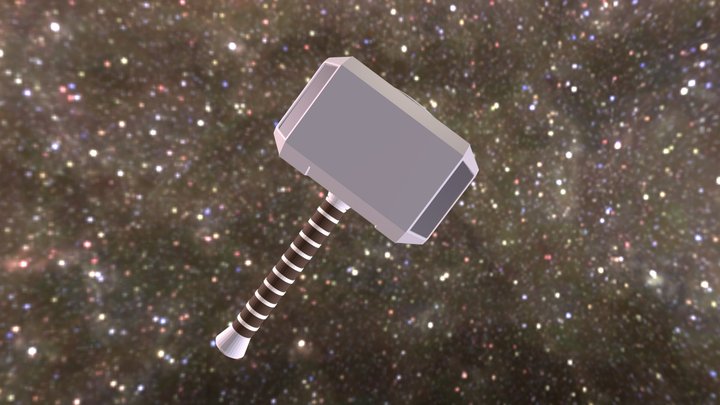 Mjolnir 3D Model