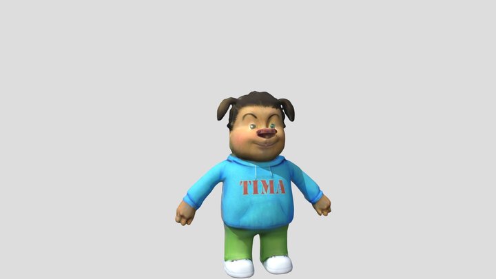 Тимоха барбоскин 3D Model