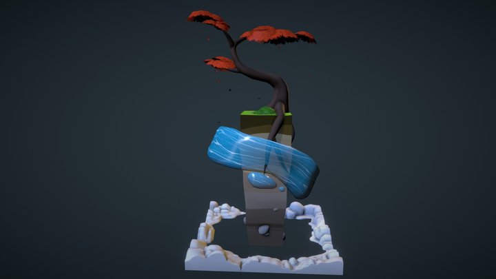 Magic Tree 3D Model