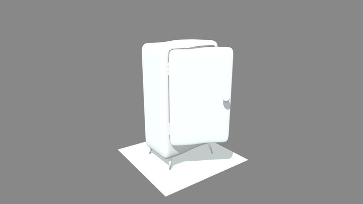 Stylised Cabinet 3D Model