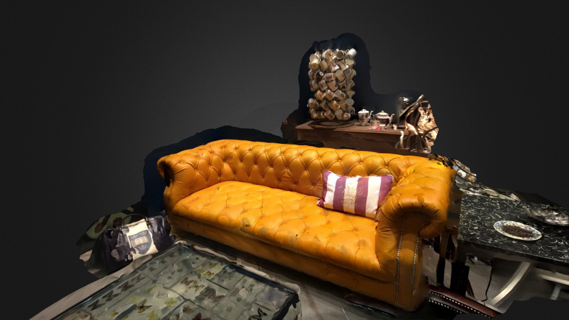 Orange Couch