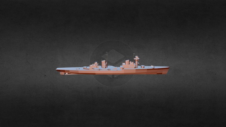 Unit Ussr Chapaev LOWPOLY 3D Model
