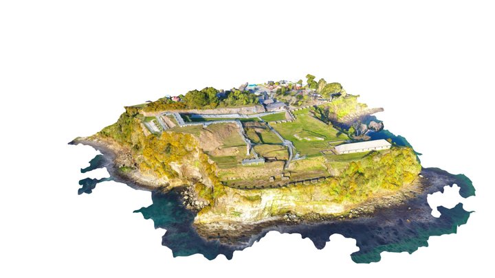 Castillo de Niebla Simplified 3d Mesh 3D Model