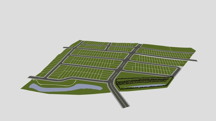 Loteamento Terra Nova 3D Model