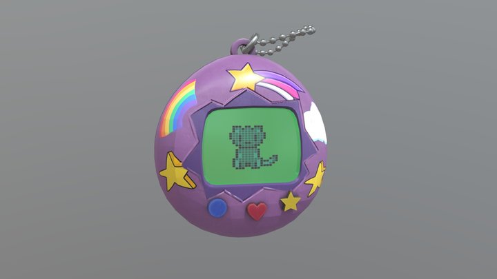 TAMAGOTCHI 3D Model