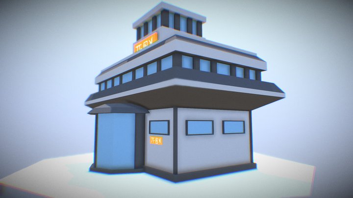 Healing Center (Day) 3D Model