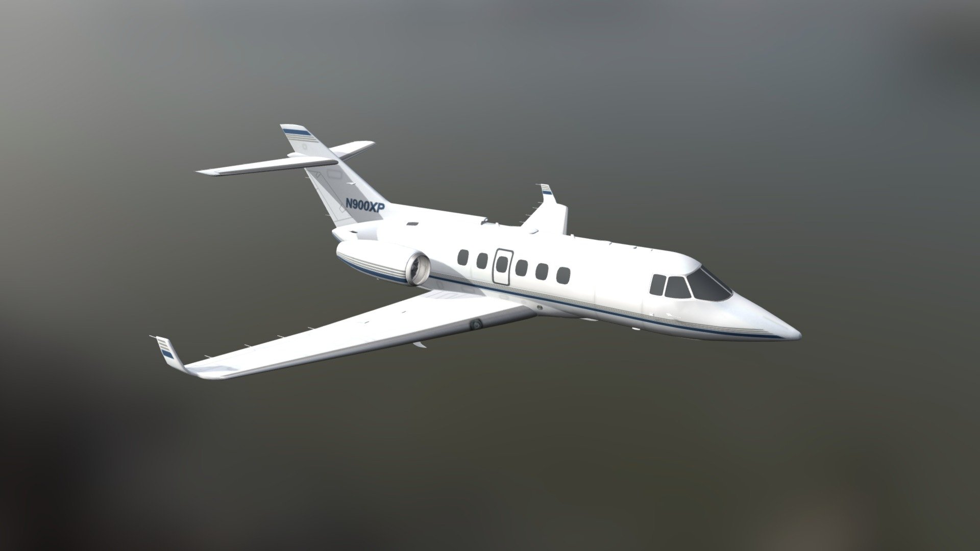 Hawker N900XP Airoplane - 3D model by Digital BIM Solutions ...