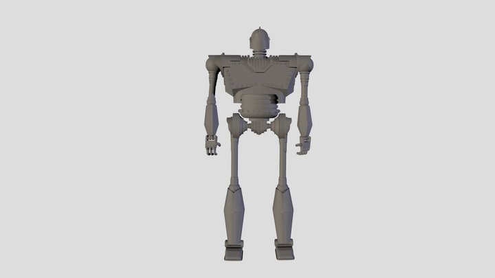 The Iron Giant 3D Model