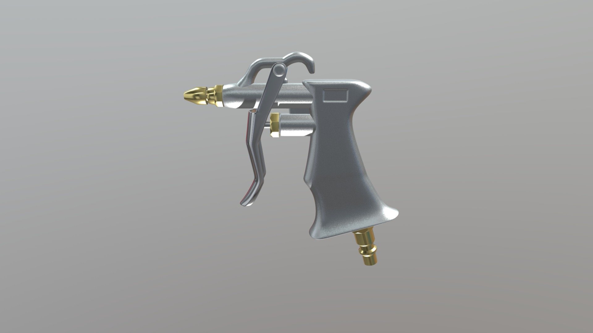 Blow Gun Download Free 3D model by Zenus [3fdd75e] Sketchfab