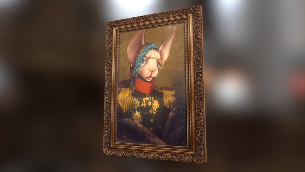 Vintage painting, Dani