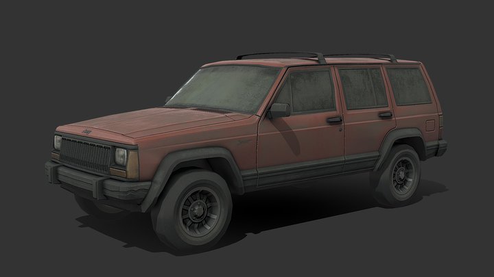 Jeep Cherokee – Gratis 3D-model STL