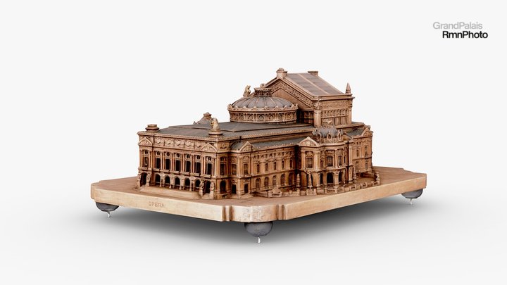 Opéra de Paris - Paris Opera 3D Model