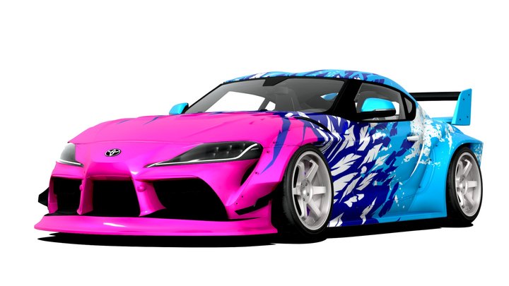 Toyota GR Supra (CSR2) 3D Model
