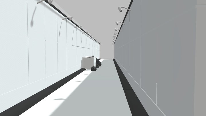 Alley 3D Model